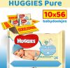 Huggies Pure 99% Water Billendoekjes Voordeelverpakking 560 Doekjes online kopen