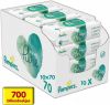 Pampers Aqua Pure Billendoekjes 700 Doekjes 10 X 70 online kopen