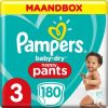 Pampers Baby-Dry Pants maandbox maat 3 (6-11 kg) 180 Luierbroekjes online kopen