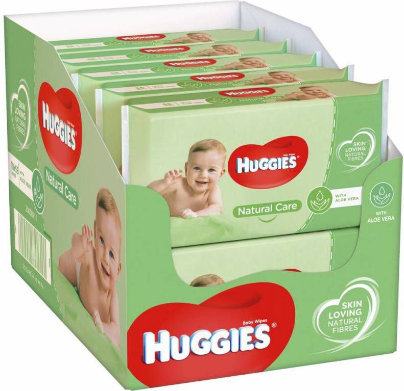 Natural Care babydoekjes voordeelverpakking 10x56 doekjes online kopen