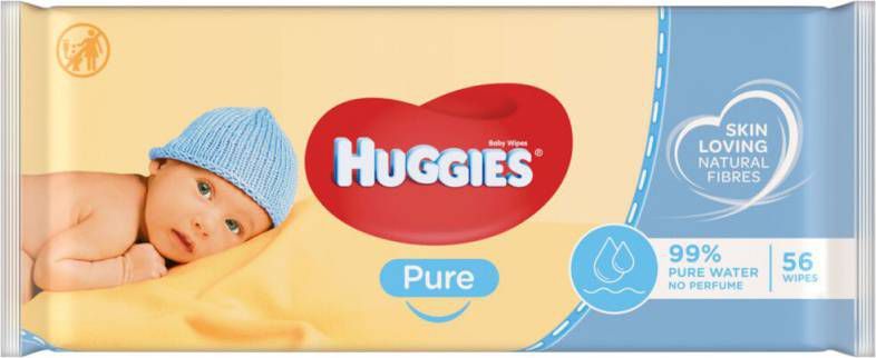Huggies Pure 99% Water Billendoekjes Voordeelverpakking 560 Doekjes online kopen