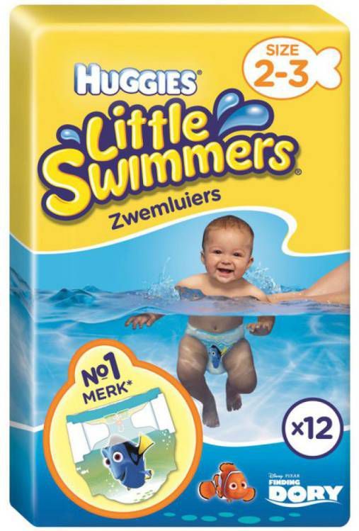 Huggies Little Swimmers wegwerpzwembroekjes maat 2-3 12 stuks online kopen