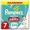 Babydrogist nl Pampers Baby droge Broek, 17 + Kg, 104 Lagen 1 Maandpakket online kopen