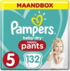 Pampers Baby-Dry Pants maandbox maat 5 (12-17 kg) 132 luierbroekjes online kopen