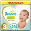 Pampers Premium Protection maandbox maat 3 (6-10 kg) 204 luiers online kopen