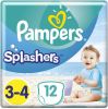 Pampers Splashers Maat 3-4 (6-11 kg) 12 wegwerpbare zwemluiers online kopen