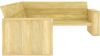 VIDAXL 2 delige Loungeset ge&#xEF, mpregneerd grenenhout online kopen