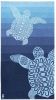 Seahorse strandlaken (100x180 cm) Lichtblauw/donkerblauw online kopen