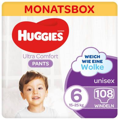 Huggies Ultra Comfort Luierbroekjes( 15 25 Kg) 108 Stuks Maandverpakking online kopen