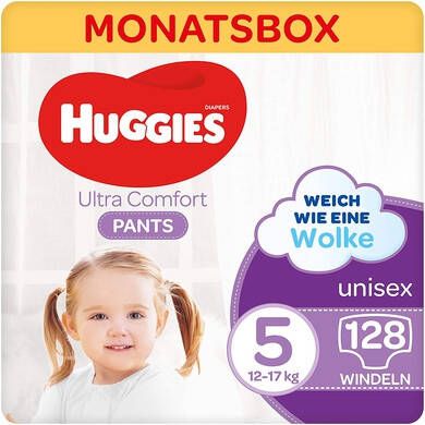 Huggies Ultra Comfort Luierbroekjes( 12 17 Kg) 128 Stuks Maandverpakking online kopen