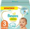 Pampers Premium Protection maandbox maat 3 (6-10 kg) 204 luiers online kopen