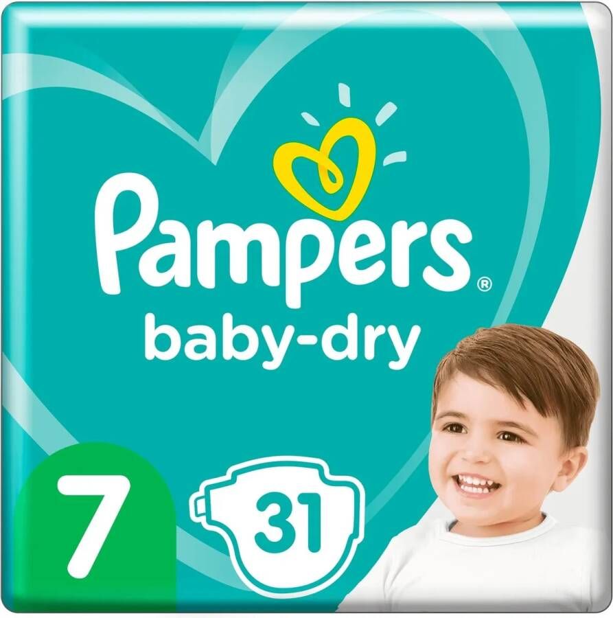 Pampers Baby Dry- 31 Luiers online kopen