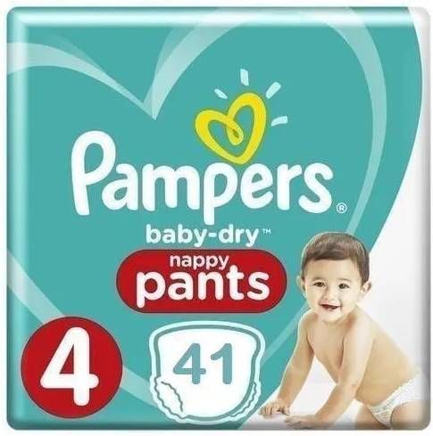 Pampers Baby dry Pants Luiers, 41 Slipjes online kopen