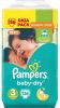 Pampers Baby Dry Luiers -- 6 Tot 10kg 136 Stuks online kopen