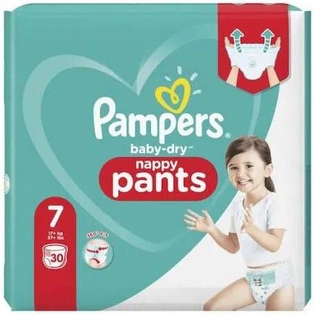 Pampers Baby dry Pants Luiers, 30 Slipjes online kopen