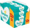 Pampers vochtige doekjes Sensitive 624 doekjes(12 x 52 stuks ) online kopen