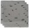 Jollein hydrofiel multidoek small 70x70cm set van 3 Spot storm grey online kopen