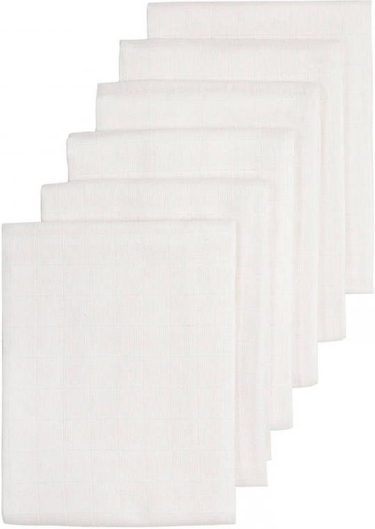 Meyco hydrofiele luiers 70x70 cm wit set van 6 online kopen