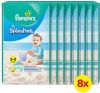 Pampers Splashers Maat 3-4 (6-11 kg) 12 wegwerpbare zwemluiers online kopen