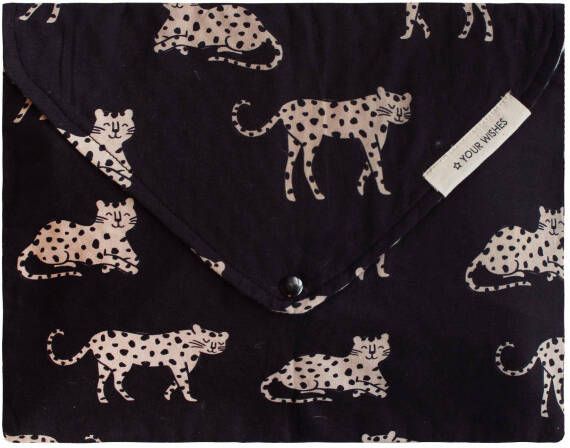 Your Wishes reisetui Wild Cheetah zwart/beige online kopen